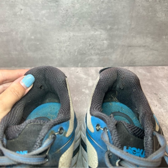 Hoka One One Infinite Running Shoes Mens sz 10 - blue - Picture 7 of 7